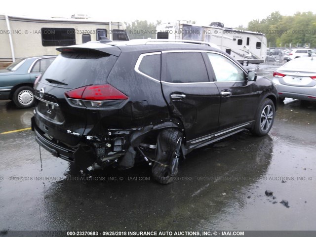 5N1AT2MV0JC802329 - 2018 NISSAN ROGUE SV/SL BLACK photo 4