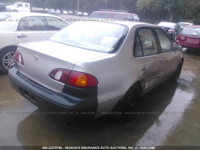 2T1BR18E6WC068175 - 1998 TOYOTA COROLLA VE/CE/LE BEIGE photo 4