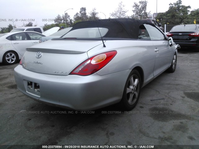 4T1FA38P26U072647 - 2006 TOYOTA CAMRY SOLARA SE/SLE Gümüş foto 4