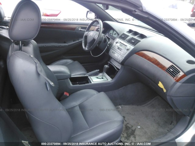 4T1FA38P26U072647 - 2006 TOYOTA CAMRY SOLARA SE/SLE Gümüş foto 5