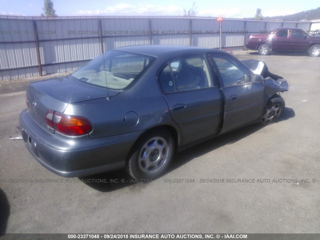 1G1ND52J53M620037 - 2003 CHEVROLET MALIBU GRAY photo 4