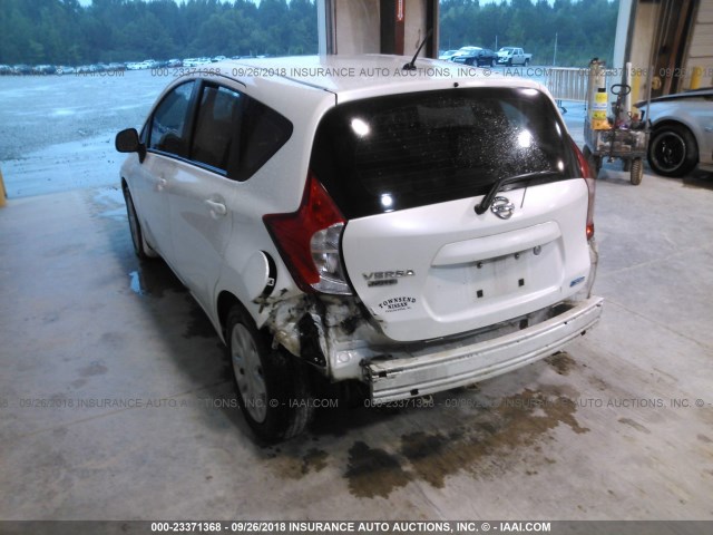 3N1CE2CP1EL425890 - 2014 NISSAN VERSA NOTE S/S PLUS/SV/SL WHITE photo 6