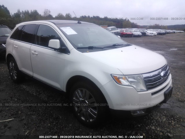 2FMDK49C88BA00642 - 2008 FORD EDGE LIMITED WHITE photo 1