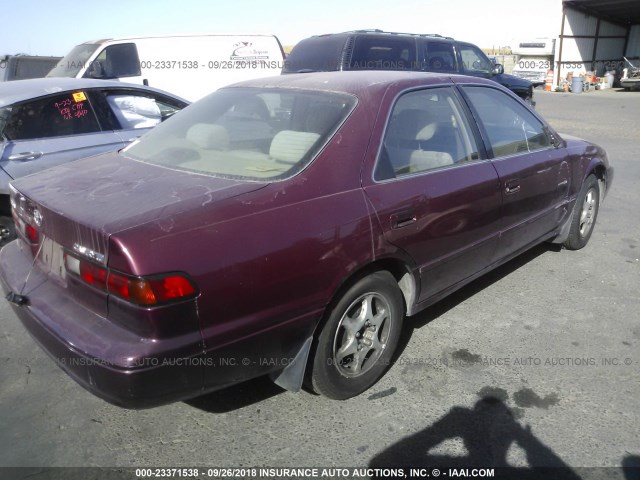 JT2BG22K4V0037471 - 1997 TOYOTA CAMRY LE/XLE Tünd qırmızı foto 4