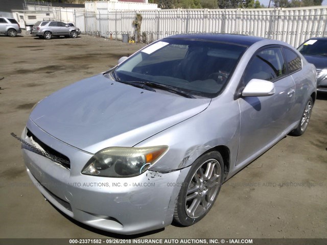 JTKDE167370167839 - 2007 TOYOTA SCION TC 银色 照片 2