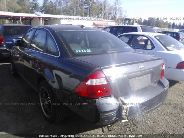 1FAFP24127G105182 - 2007 FORD FIVE HUNDRED SEL GRAY photo 6