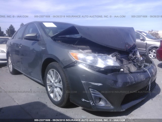 4T1BD1FK9CU063554 - 2012 TOYOTA CAMRY HYBRID/LE/XLE 黑色 照片 1