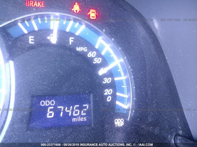 4T1BD1FK9CU063554 - 2012 TOYOTA CAMRY HYBRID/LE/XLE 黑色 照片 7