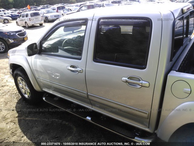 1GCHTDFE3B8121422 - 2011 CHEVROLET COLORADO LT SILVER photo 3