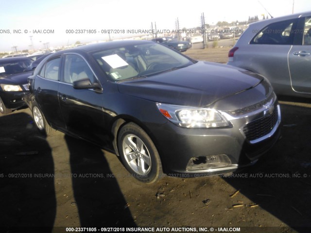 1G11B5SLXEF153775 - 2014 CHEVROLET MALIBU LS ნაცრისფერი ფოტო 1