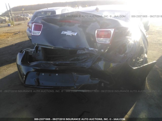 1G11B5SLXEF153775 - 2014 CHEVROLET MALIBU LS ნაცრისფერი ფოტო 6