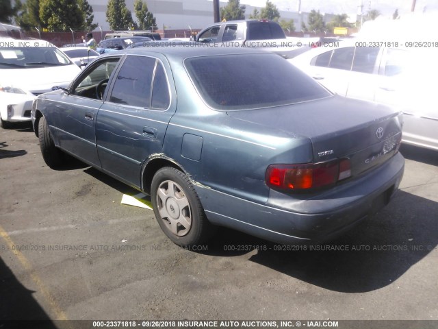 JT2BF12K9T0175422 - 1996 TOYOTA CAMRY LE/XLE/SE Жасыл фото 3