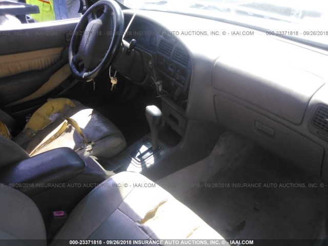 JT2BF12K9T0175422 - 1996 TOYOTA CAMRY LE/XLE/SE Жасыл фото 5