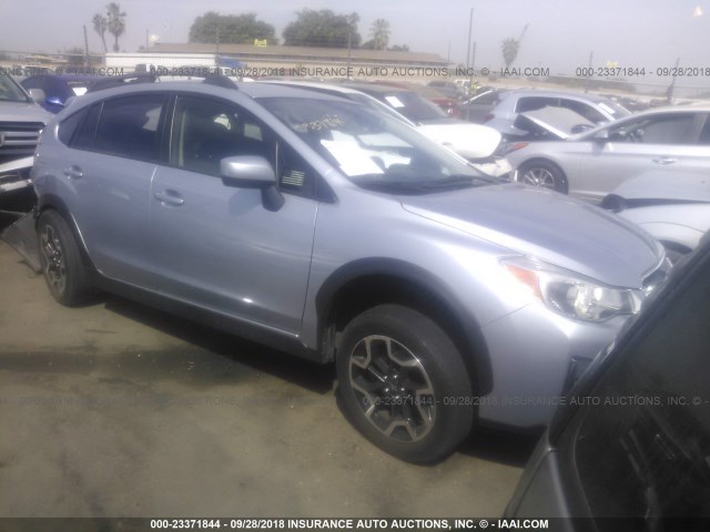 JF2GPABCXG9346622 - 2016 SUBARU CROSSTREK PREMIUM ვერცხლისფერი ფოტო 1