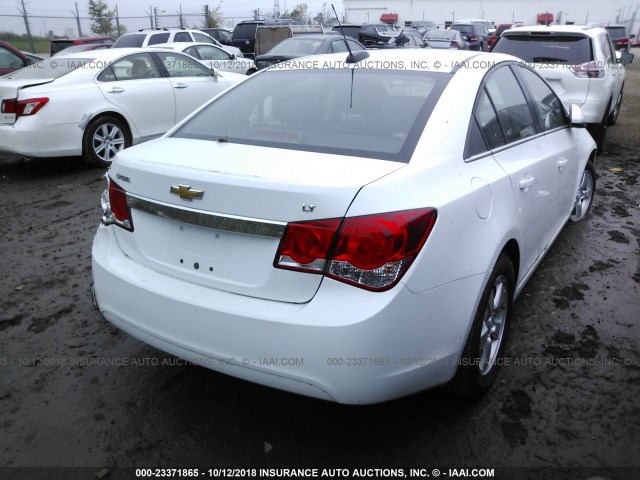 1G1PE5SB8G7228639 - 2016 CHEVROLET CRUZE LIMITED LT WHITE photo 4