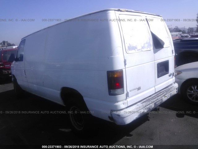 1FTJE34H1RHB62399 - 1994 FORD ECONOLINE E350 VAN WHITE photo 3