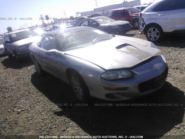 2G1FP22G812138597 - 2001 CHEVROLET CAMARO Z28 SILVER photo 1