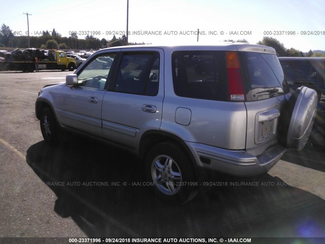 JHLRD187X1S003466 - 2001 HONDA CR-V SE/LE SILVER photo 3