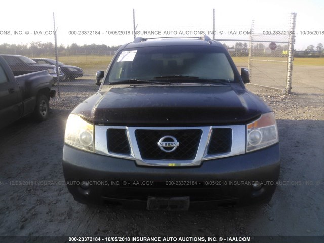 5N1BA0ND6AN605576 - 2010 NISSAN ARMADA SE/TITANIUM/PLATINUM GRAY photo 6