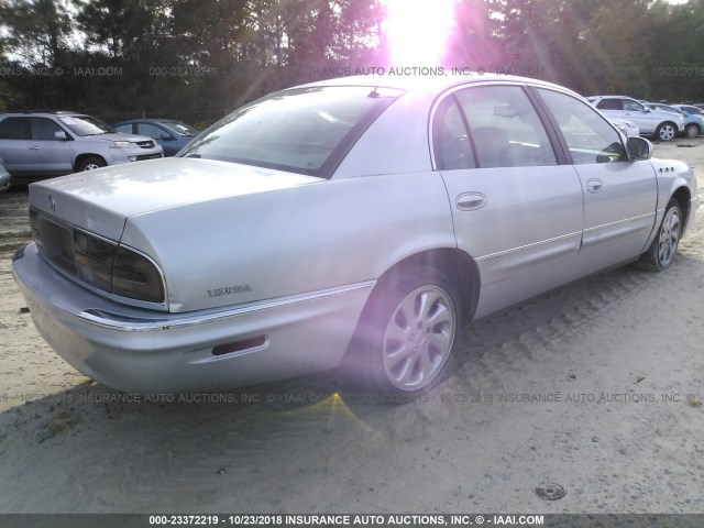 1G4CU541434166077 - 2003 BUICK PARK AVENUE ULTRA SILVER photo 4