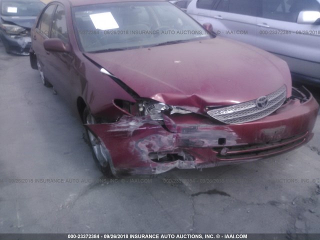 JTDBE32K320027819 - 2002 TOYOTA CAMRY LE/XLE/SE Qırmızı foto 1