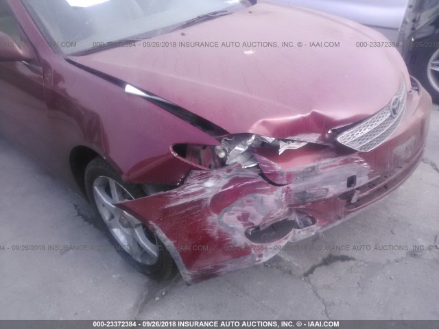 JTDBE32K320027819 - 2002 TOYOTA CAMRY LE/XLE/SE Qırmızı foto 6