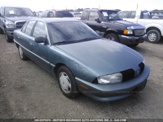 1G3NL52T7VM331384 - 1997 OLDSMOBILE ACHIEVA SL GREEN photo 1