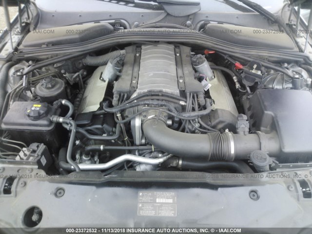 WBANB33554B108663 - 2004 BMW 545 GRAY photo 10