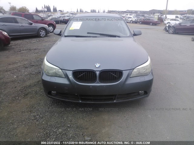 WBANB33554B108663 - 2004 BMW 545 GRAY photo 6