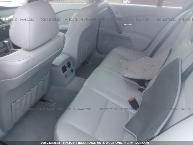 WBANB33554B108663 - 2004 BMW 545 GRAY photo 8