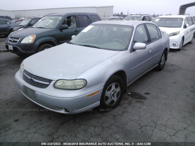 1G1NE52J42M562952 - 2002 CHEVROLET MALIBU LS 银色 照片 2
