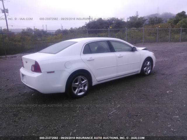 1G1ZH57BX94275202 - 2009 CHEVROLET MALIBU 1LT თეთრი ფოტო 4