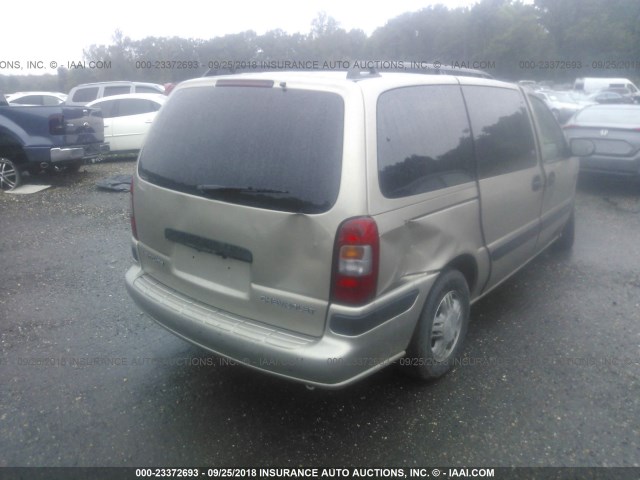 1GNDX13E44D107732 - 2004 CHEVROLET VENTURE LUXURY TAN photo 4