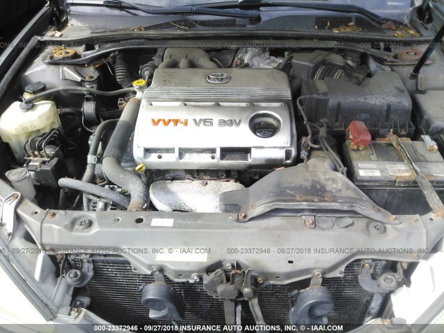 4T1BF32KX5U592607 - 2005 TOYOTA CAMRY LE/XLE/SE Сұр фото 10