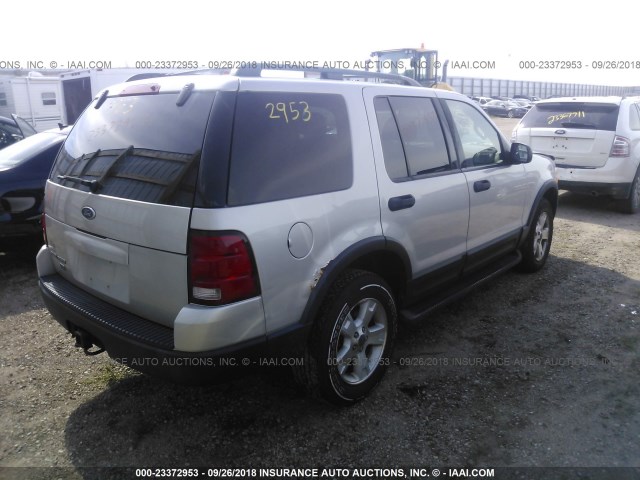 1FMZU73K13ZA33148 - 2003 FORD EXPLORER XLT/XLT SPORT/NBX SILVER photo 4