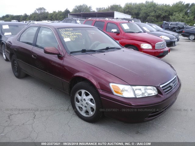 4T1BG22K81U850477 - 2001 TOYOTA CAMRY CE/LE/XLE 栗色 照片 1