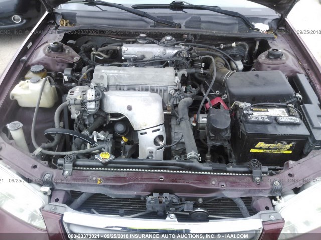 4T1BG22K81U850477 - 2001 TOYOTA CAMRY CE/LE/XLE 栗色 照片 10
