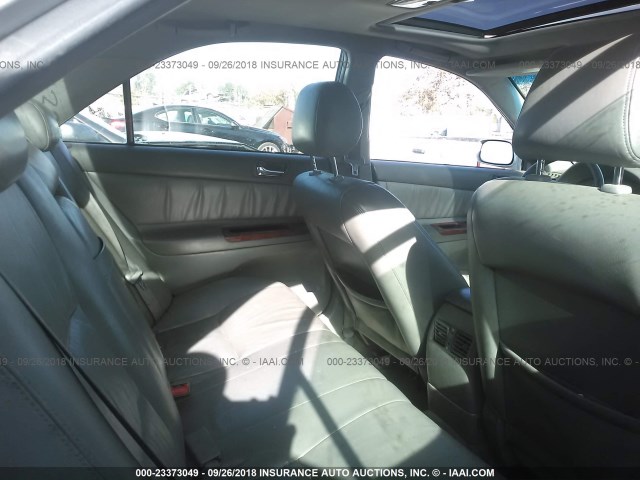 JTDBF32K230149697 - 2003 TOYOTA CAMRY LE/XLE 银色 照片 8