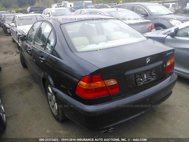 WBAAZ33425KW78851 - 2005 BMW 325 IS SULEV BLUE photo 3