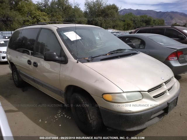 1B4GT44L5WB608432 - 1998 DODGE GRAND CARAVAN SE GOLD photo 1