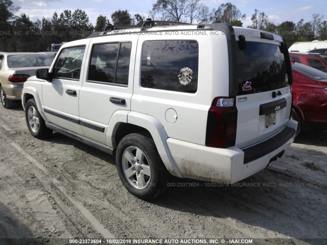 1J8HH48K76C349343 - 2006 JEEP COMMANDER Ağ foto 3