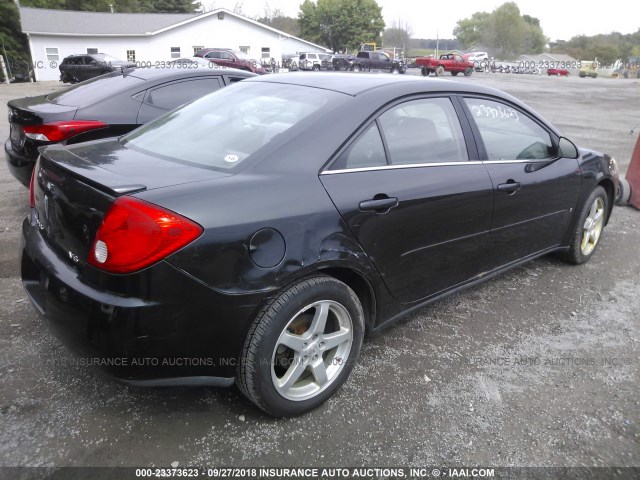 1G2ZG57N884212302 - 2008 PONTIAC G6 SE BLACK photo 4