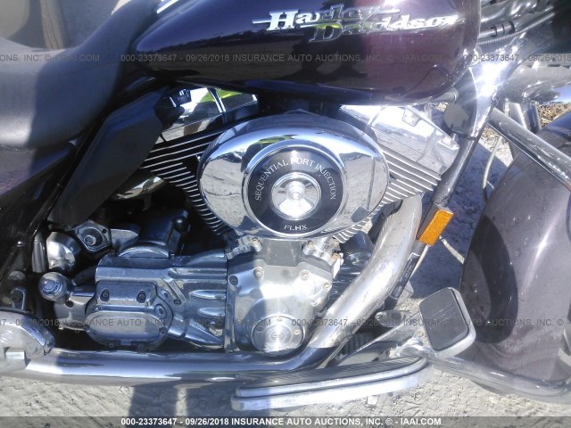 1HD1KBW106Y605090 - 2006 HARLEY-DAVIDSON FLHXI BURGUNDY photo 8