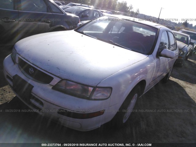 JN1CA21D6TT149185 - 1996 NISSAN MAXIMA GLE/GXE/SE WHITE photo 2