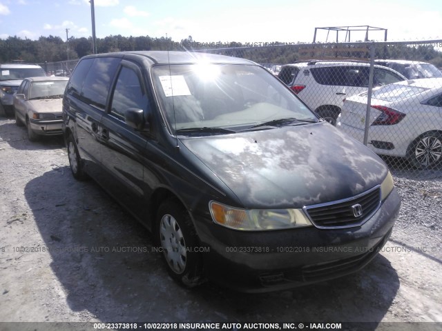 2HKRL18591H525227 - 2001 HONDA ODYSSEY LX GREEN photo 1