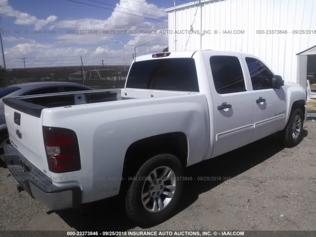 3GCEC13C49G138190 - 2009 CHEVROLET SILVERADO C1500/C1500  LS WHITE photo 4