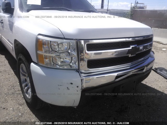 3GCEC13C49G138190 - 2009 CHEVROLET SILVERADO C1500/C1500  LS WHITE photo 6