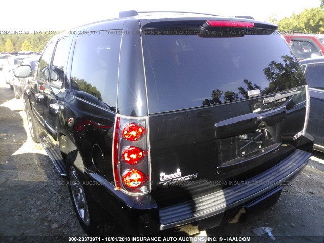 1GKEC63878J165572 - 2008 GMC YUKON DENALI BLACK photo 3