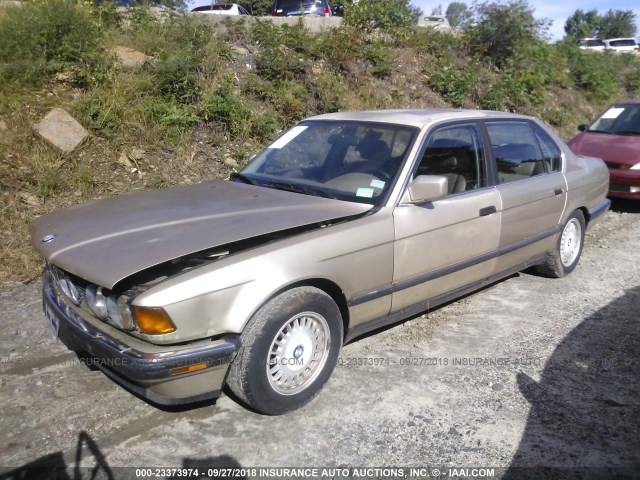 WBAGC4316MDC29296 - 1991 BMW 735 IL TAN photo 2