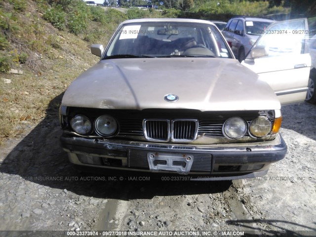 WBAGC4316MDC29296 - 1991 BMW 735 IL TAN photo 6